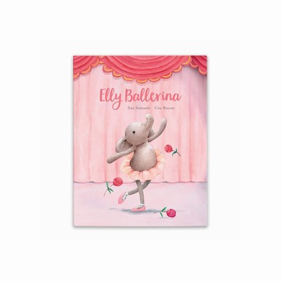 Jellycat Elly Ballerina and Dancing Darcey Elephant USA | 64589RPCX